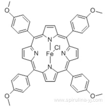 Iron,chloro[5,10,15,20-tetrakis(4-methoxyphenyl)-21H,23H-porphinato(2-)-kN21,kN22,kN23,kN24]-,( 57188983,SP-5-12) CAS 36995-20-7